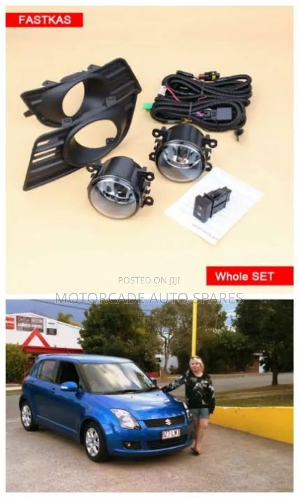 Suzuki Swift 2008/2010 Fog Lights Set
