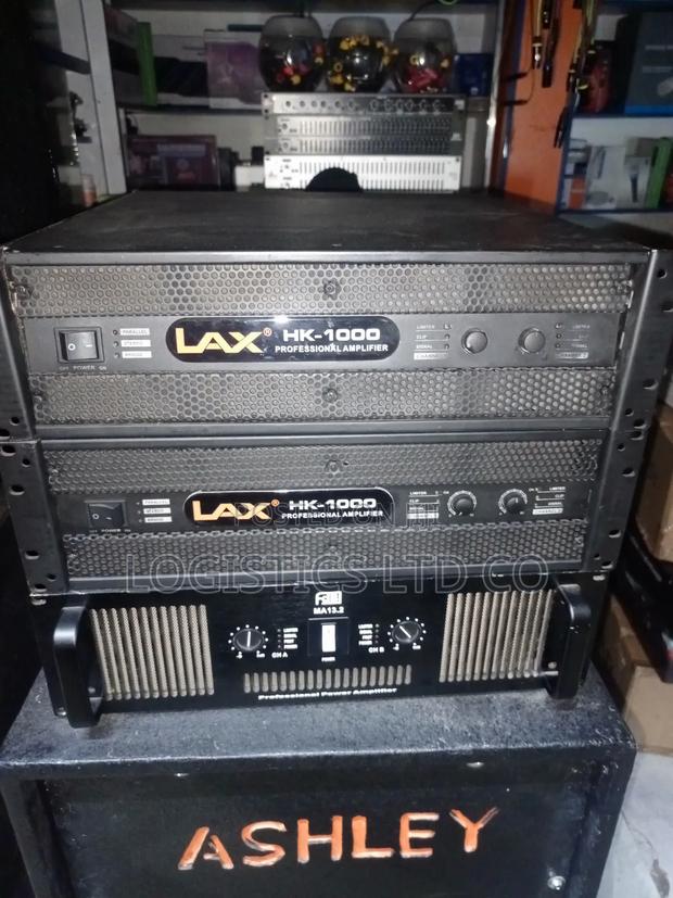Lax HK-1000 EX UK Professional Power Amplifier