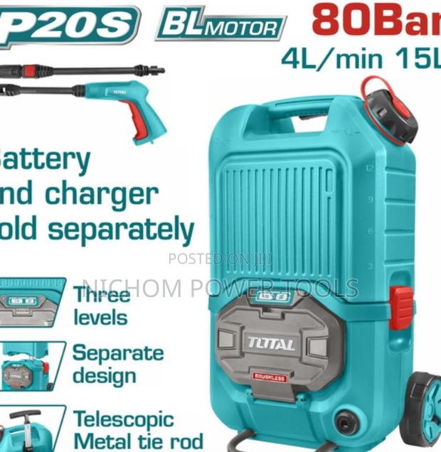 15L Total Cordless Pressure Washer 20v