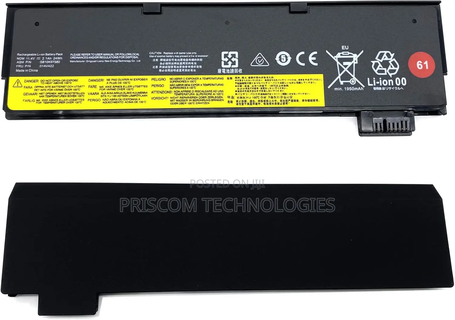 Laptop Battery for Lenovo Thinkpad T470 T480 T580