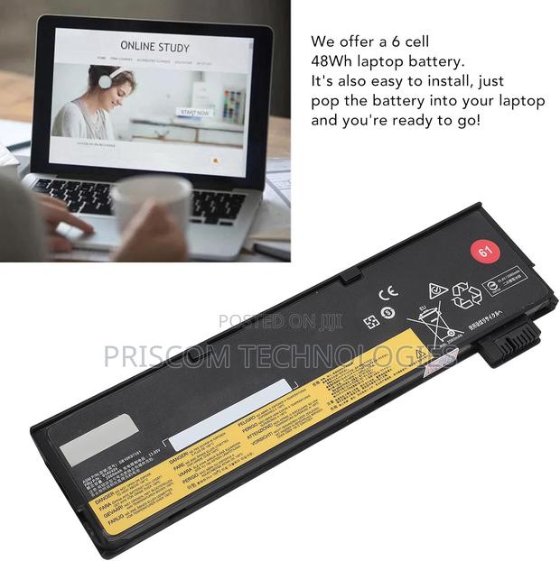 Laptop Battery for Lenovo Thinkpad T470 T480 T580 - thumbnail 2
