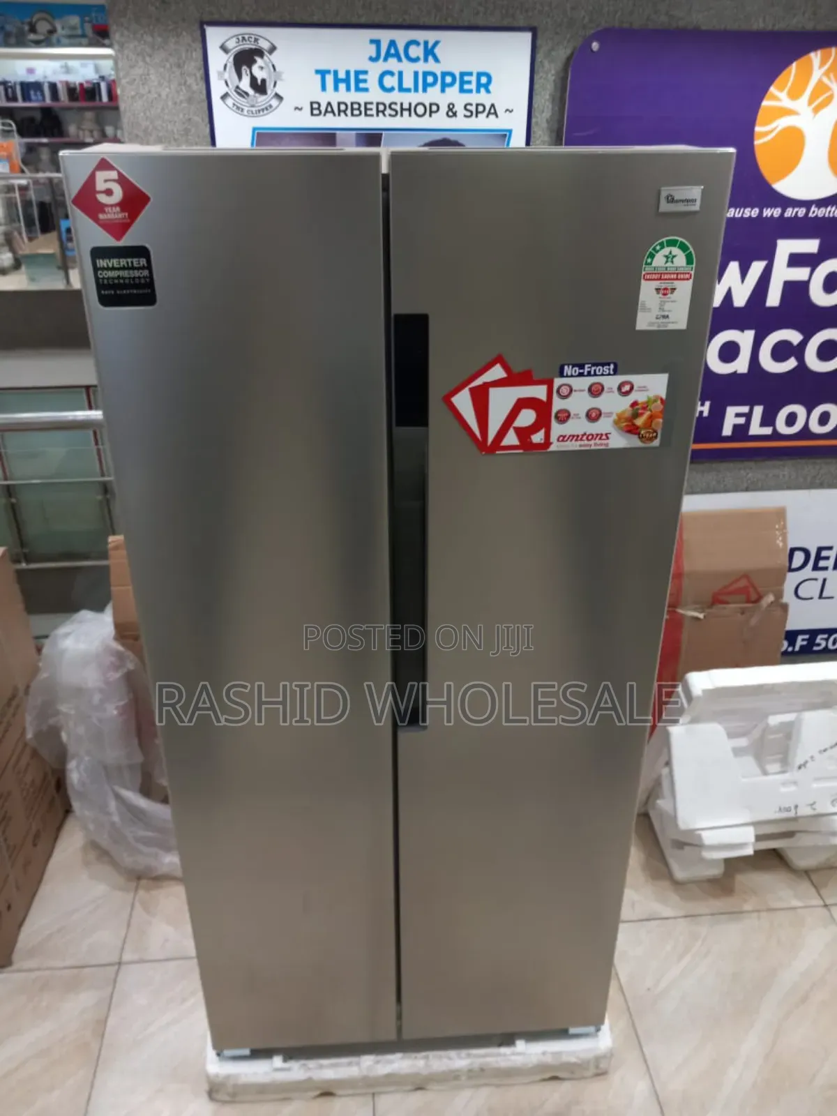 Fridge Side By Side Ramtoms 345litres