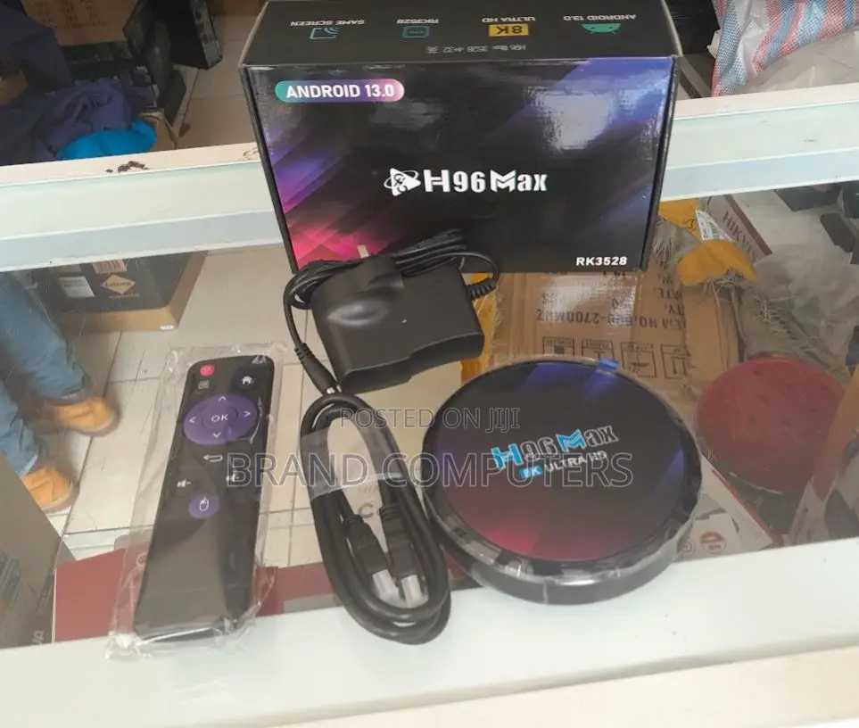 Android 13.0 H96 Max TV Box 4gb RAM 32gb Upto Ultra