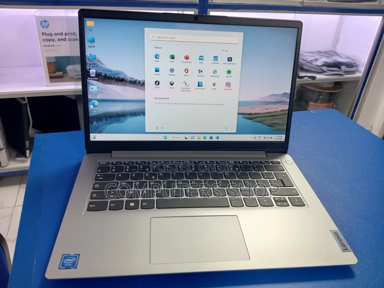 New Laptop Lenovo IdeaPad 1 8GB Intel Celeron SSD 256GB