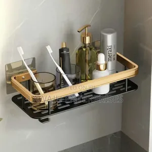 Aluminium Alloy Rectangular Bathroom Rack