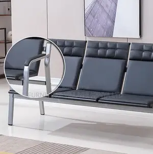 Waiting Room Chair- 5 Seater Executive Office Sofa