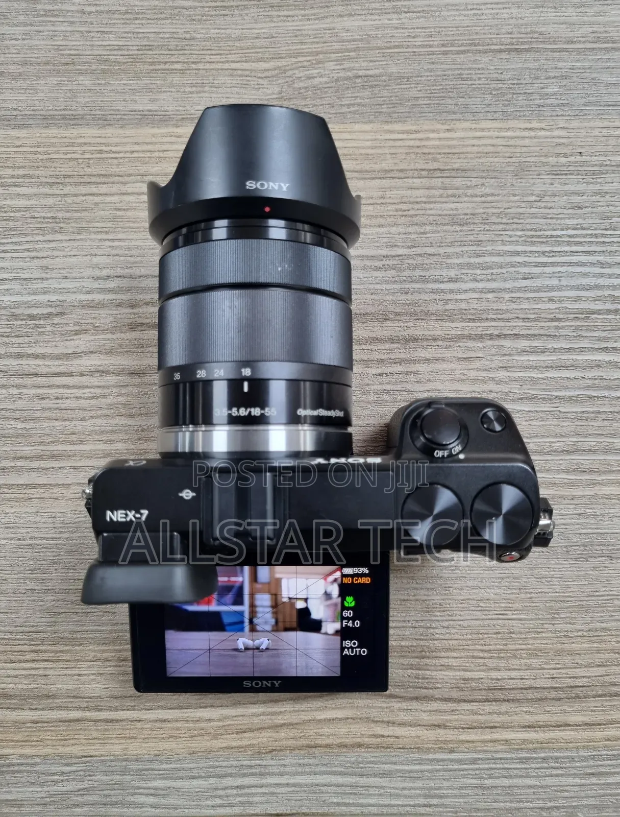 Sony Alpha Nex-7 Digital Camera With 18-55mm Lens (Black)