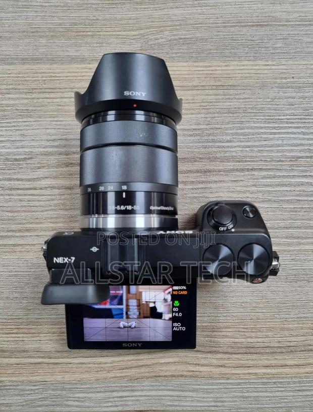 Sony Alpha Nex-7 Digital Camera With 18-55mm Lens (Black)