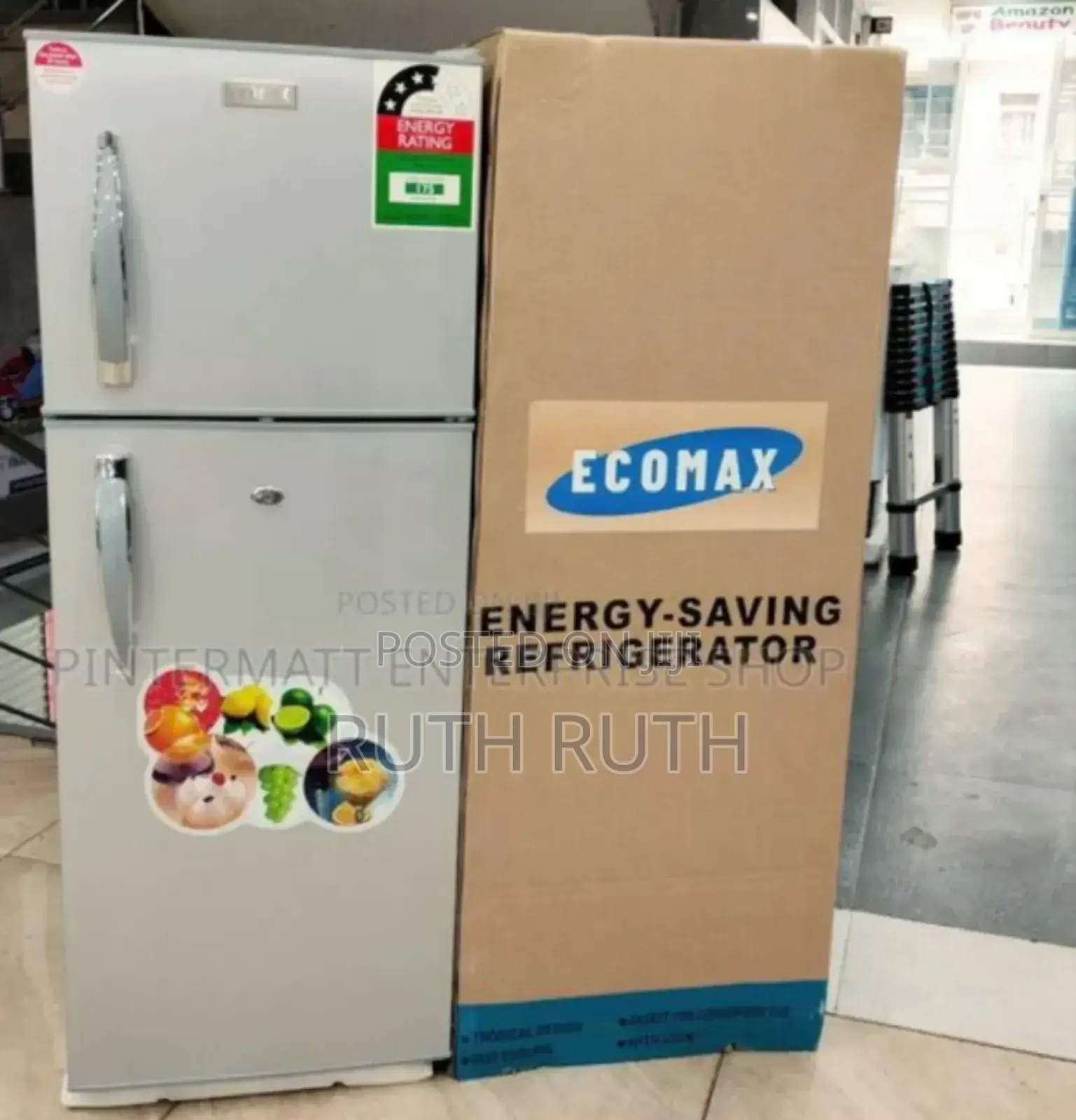 Brandnnew 138 Litres Ecomax Refrigerator Double Door