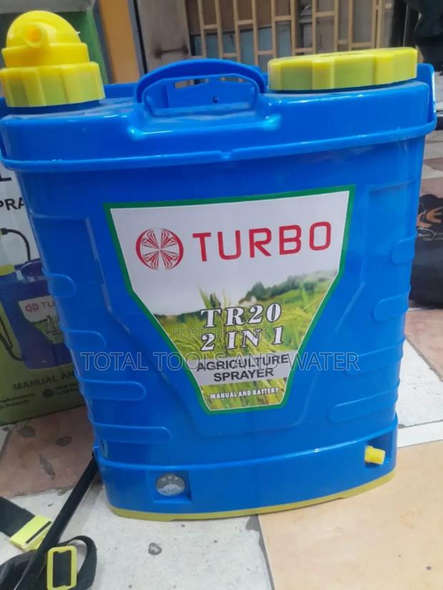 Turbo Cordless Knapsack Sprayer 20L,2 in 1 Sprayer