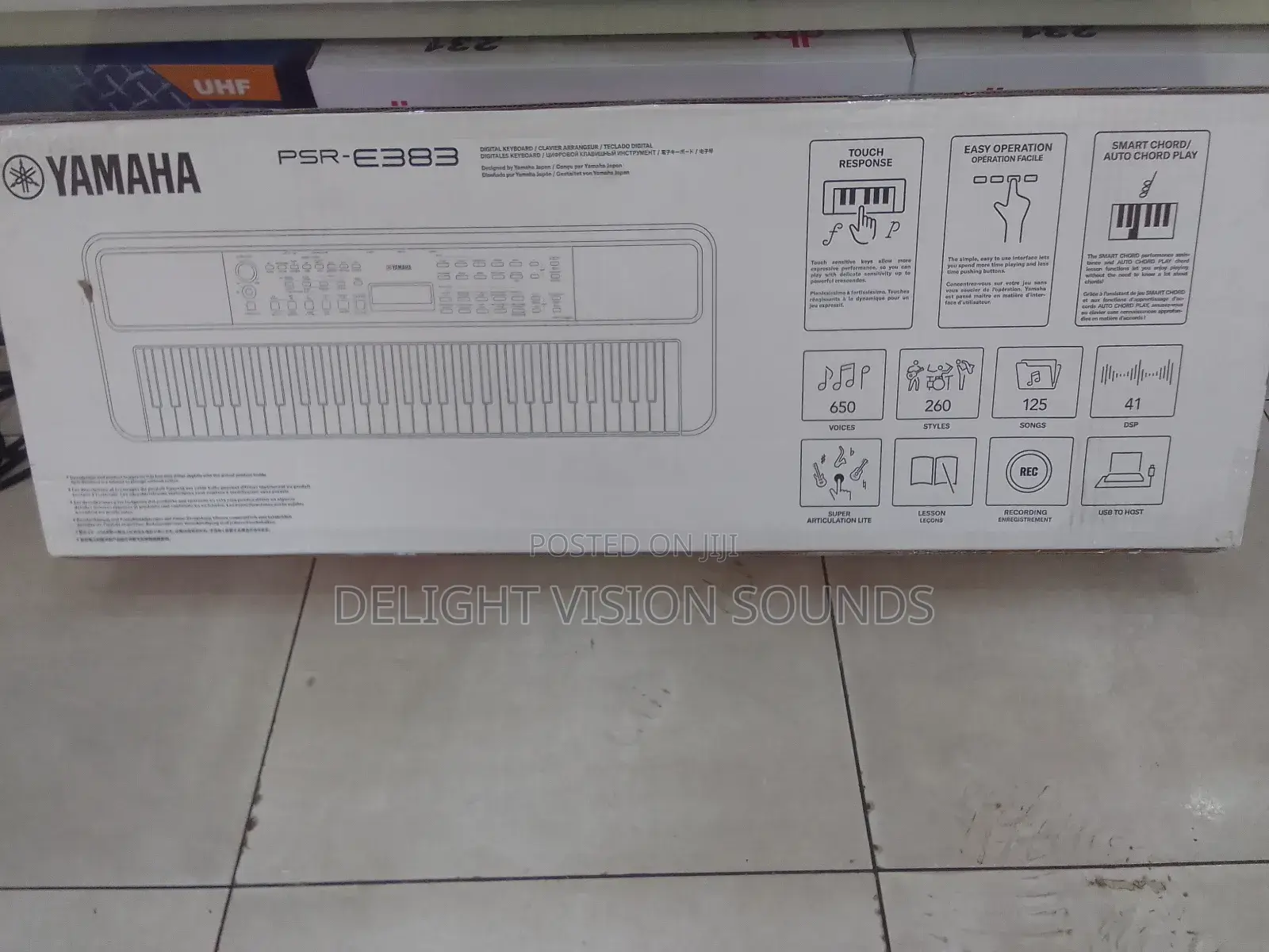 Yamaha PSR-E383 Digital Keyboard