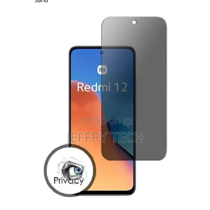 XIAOMI Redmi 12 4g/5g Luxury Rugged Privacy Tempered Glass