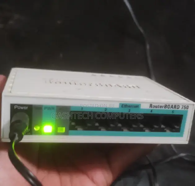 Mikrotik Hex Router Rb750gr3 Five Port Gigabit
