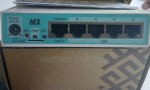 Mikrotik Hex Router Rb750gr3 Five Port Gigabit - main view