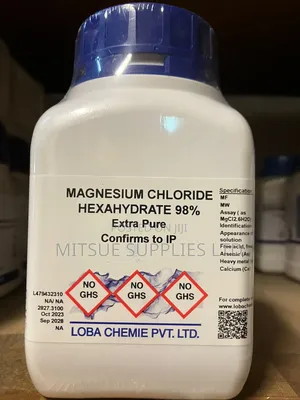 Magnesium Chloride Hexahydrate 98% Extra Pure 500G