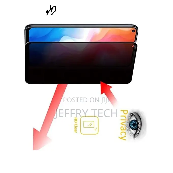 Infinix Hot 10 Lastest Solid Quality Privacy Screen Protecto