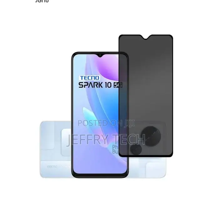 Tecno Spark 10 5G Classic Anti Spy Quality Privacy Screen Pr