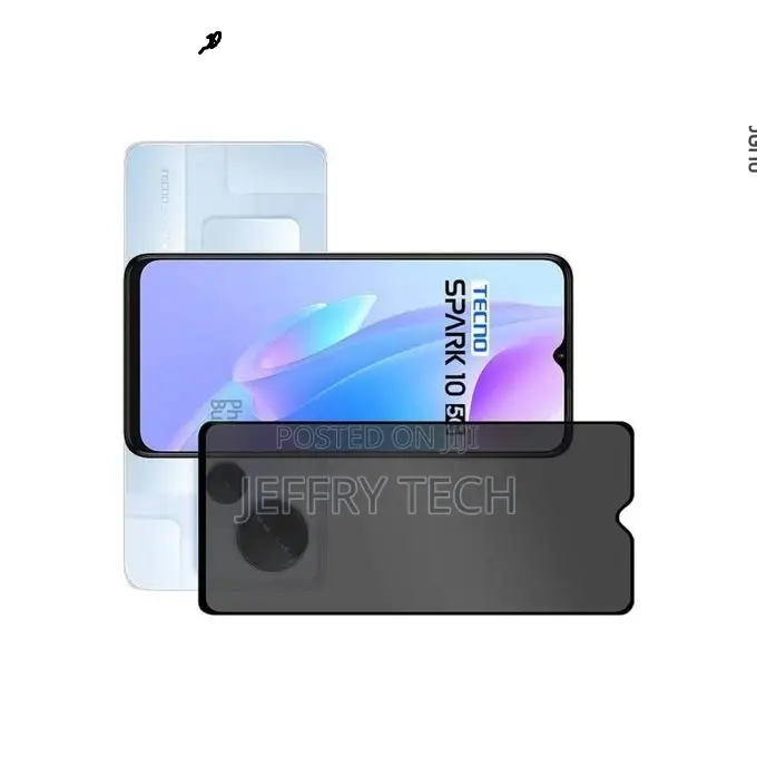 Tecno Spark 10 5G Classic Anti Spy Quality Privacy Screen Pr