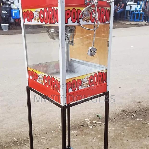 Popcorn Machine With Stand - main view
