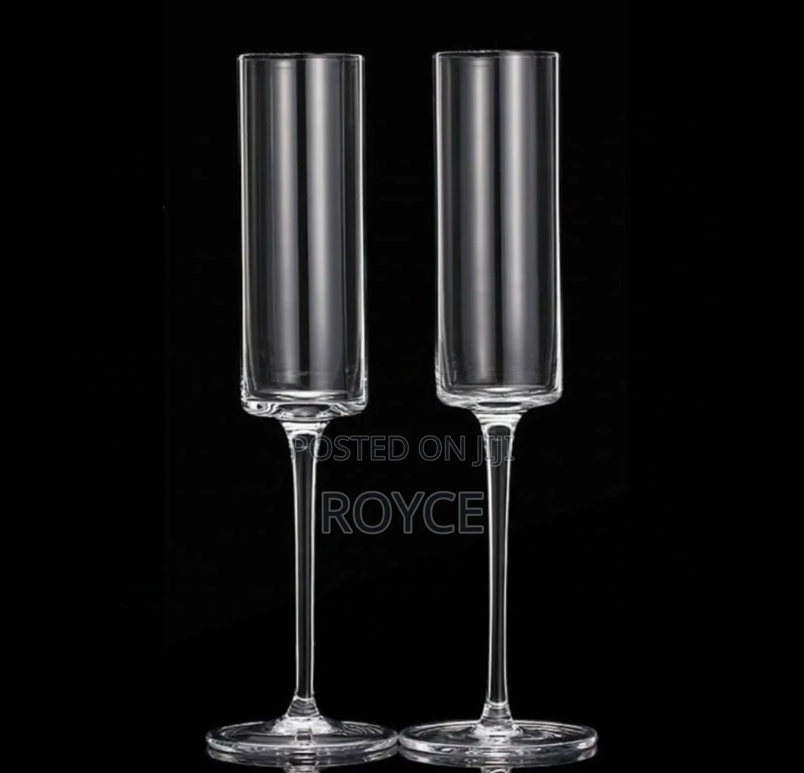 Polycarbonate Champagne Flute Glasses-6pcs