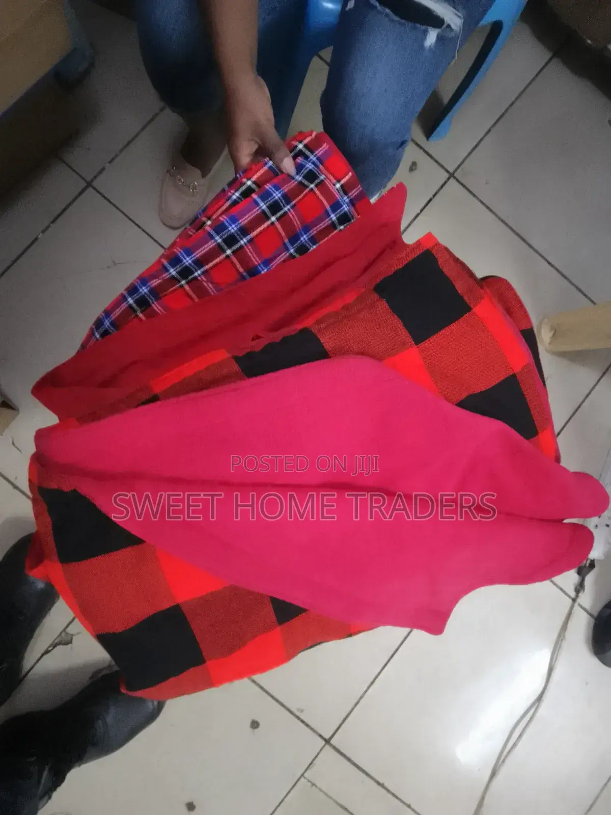Masaai Shuka With Fleece