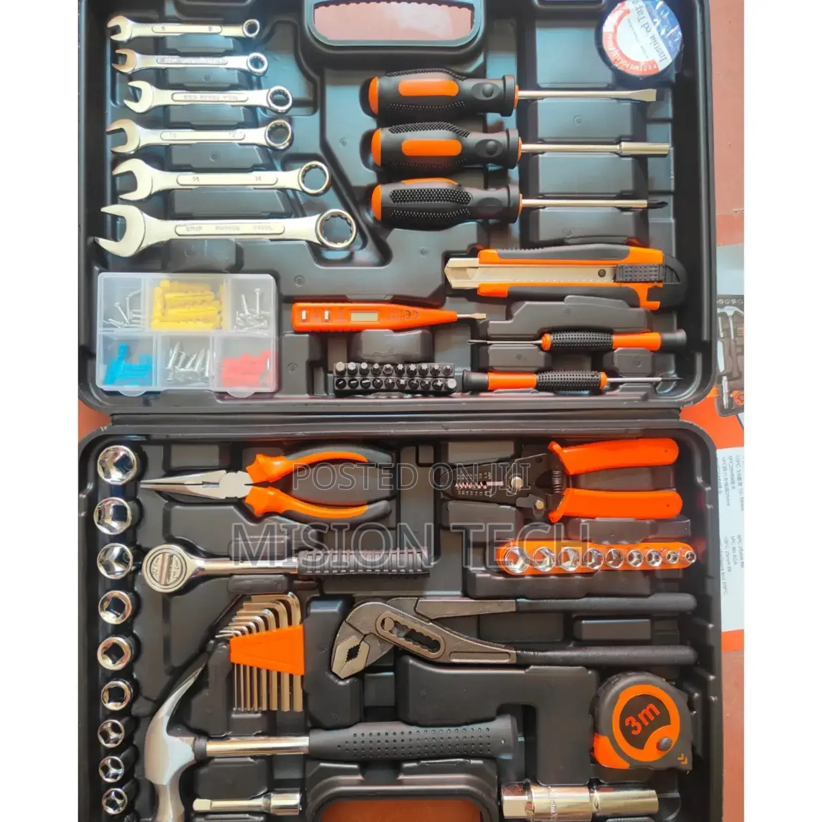 Combination Tool Set- 72-Pieces