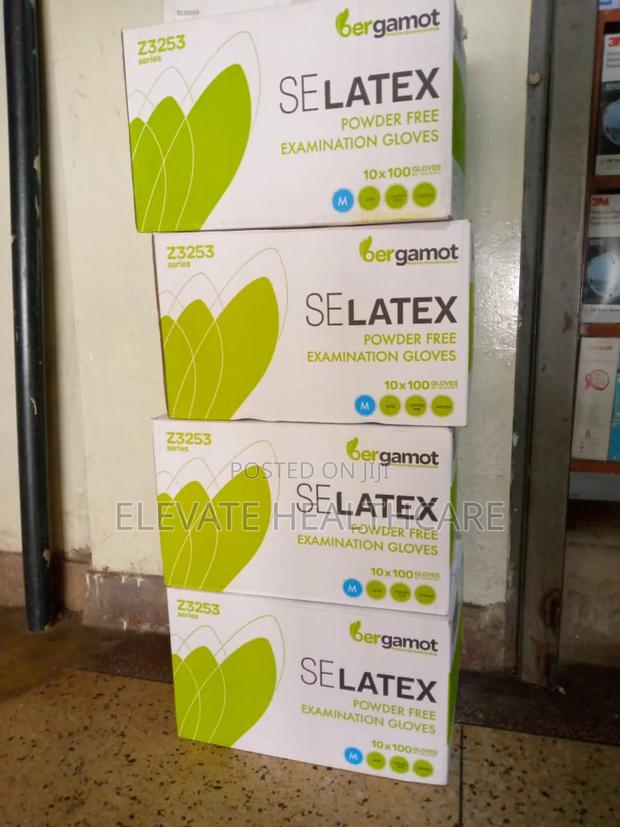 Latex Powder Free Latex Examination Gloves