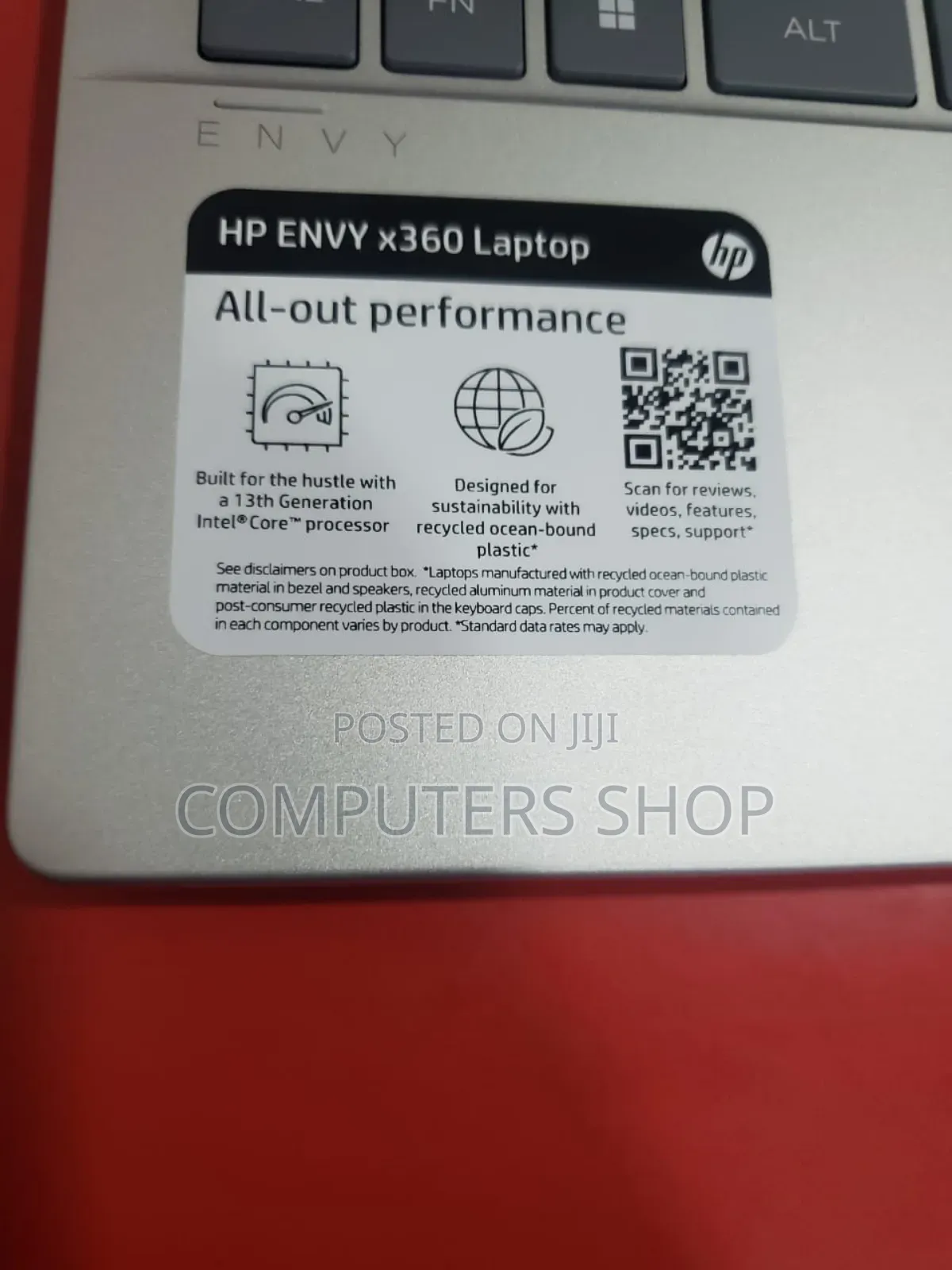 New Laptop HP Envy 14 16GB Intel Core I7 SSD 1T
