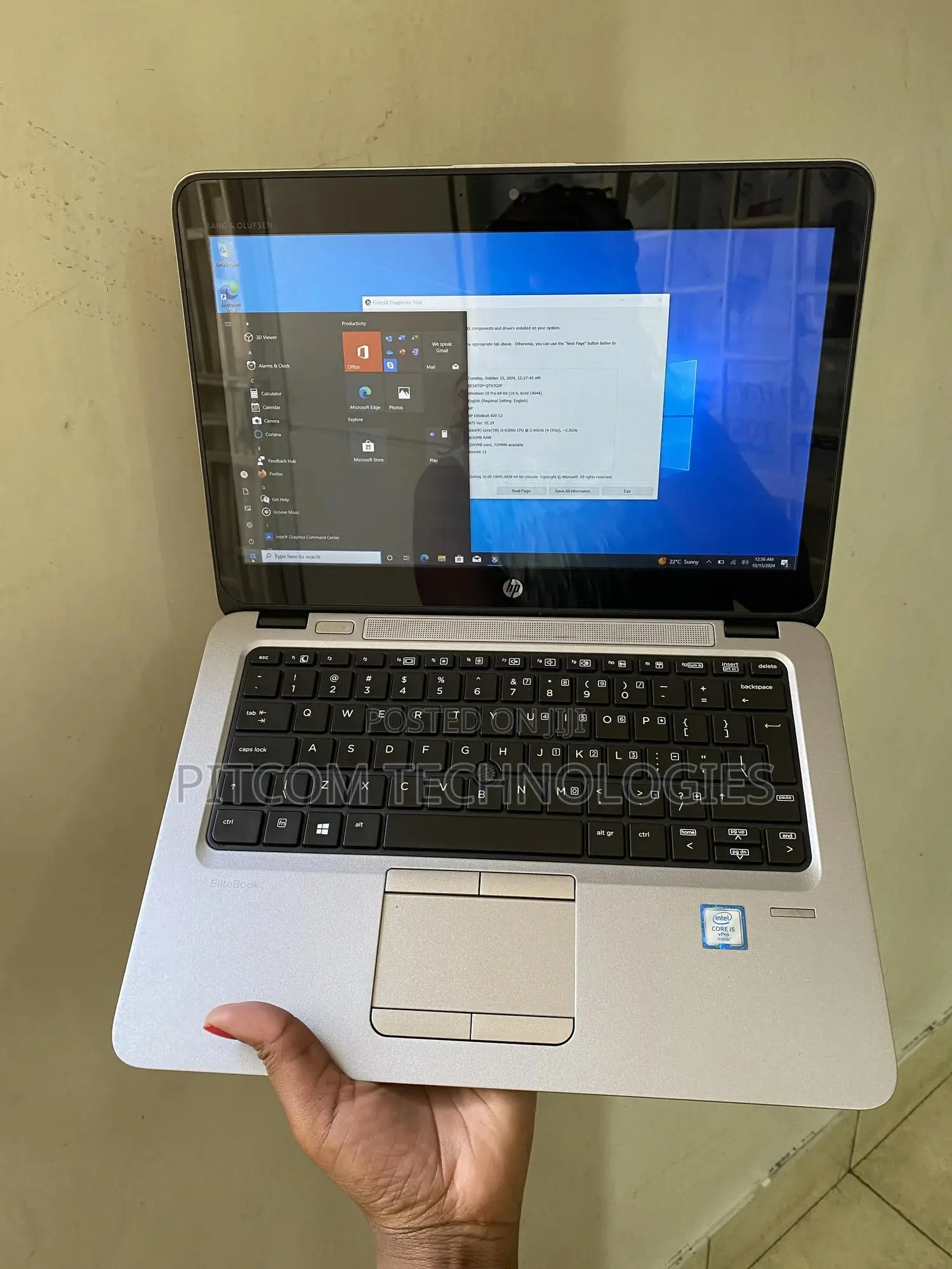 Laptop HP EliteBook 820 G3 8GB Intel Core i5 SSD 256GB