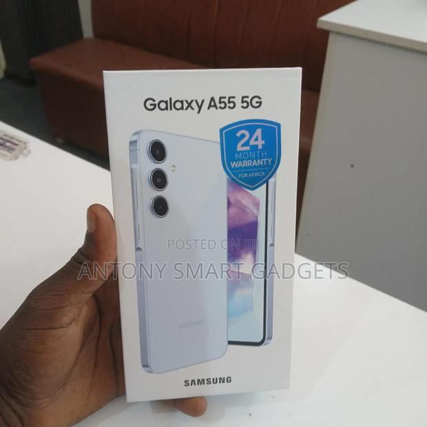 New Samsung Galaxy A55 128 GB Blue - thumbnail 2