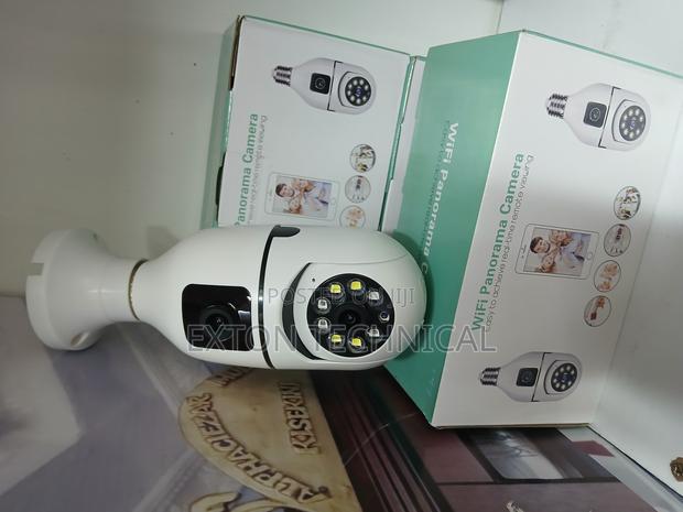 1080p Wifi Dual Lens Bulb Camera Bulb