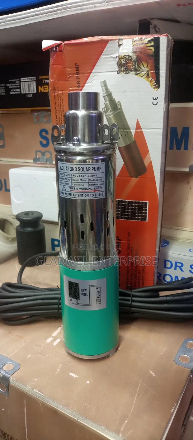 Submassible Solar Pump 24v