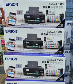 Epson L8100 6 Colour Printer/ Epson L850 Replacement A4 3-in-1 Printer