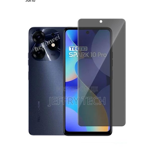 Tecno Spark 10 Pro Strong Rugged Quality Privacy Screen Prot - main view
