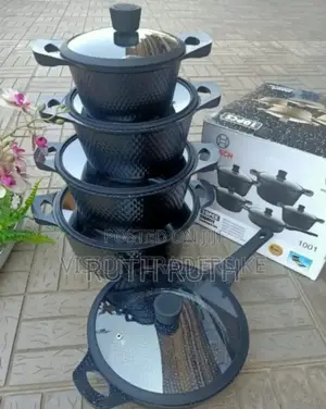 Brand New Granite Bosch Cookware 11 Pieces