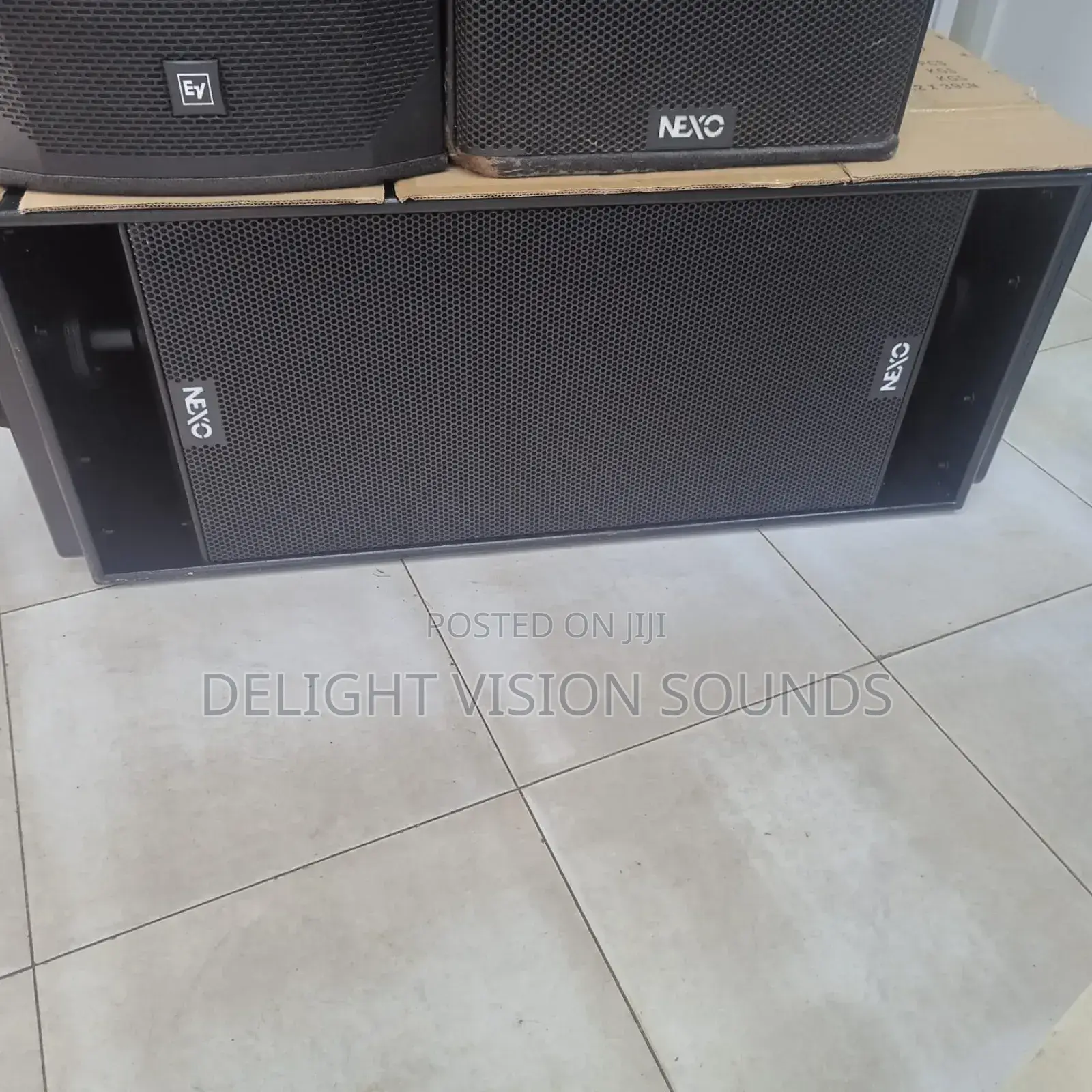 Nexo Double Bass Speaker