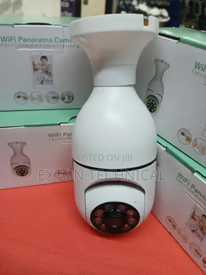 Bulb Wifi Camera 360 Rotatable Nanny Camera