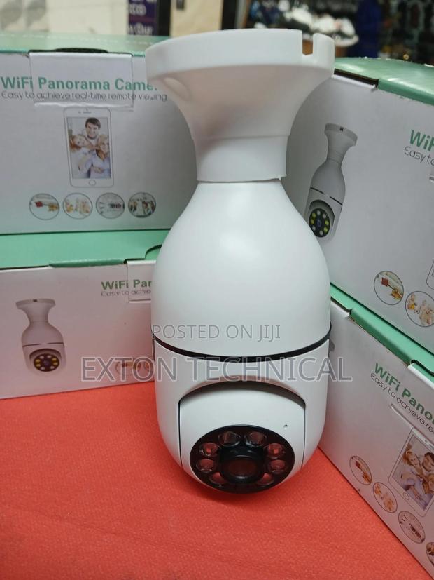 Bulb Wifi Camera 360 Rotatable Nanny Camera - main view