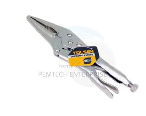 (Industrial) Long Nose Vise Grip Locking Pliers - thumbnail 2