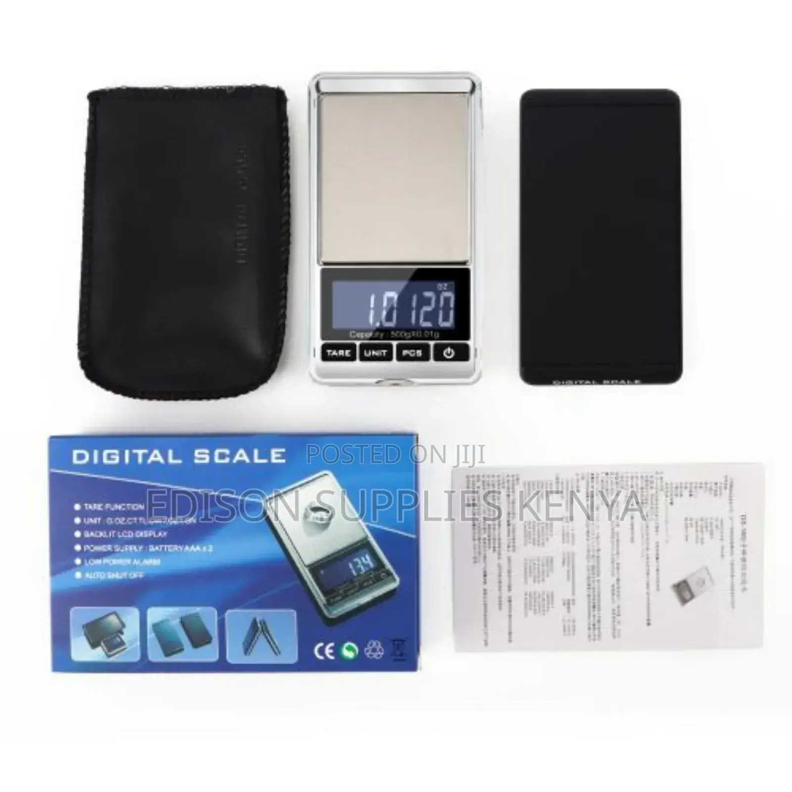 Digital Scale Kitchen Weight Jewellery Gold Gram Weighing Scales 500g