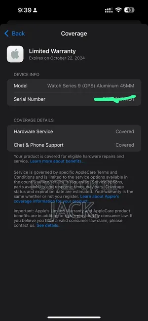 Apple Watch Series 9 45 Mm