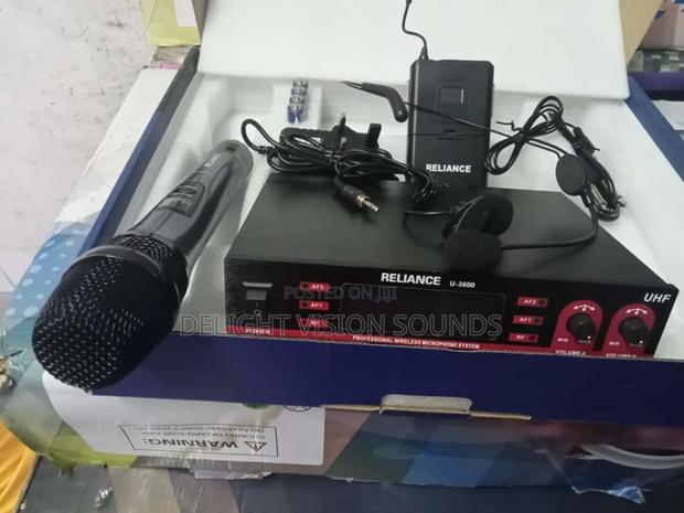Reliance U-3600 Wireless Microphone 3in1