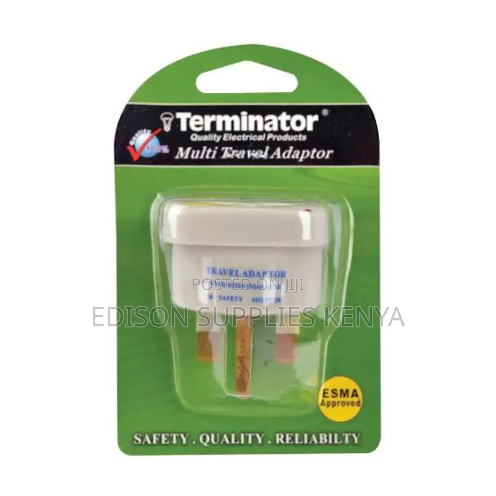 Travel Adaptor With Indicator 13amps Universal Plug Adapter