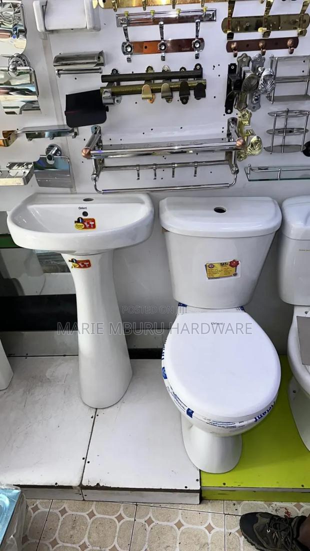 White Orient Toilet - main view