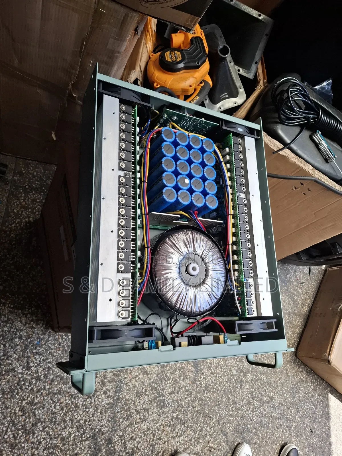 Morgan 39.9 Long Press Power Amplifier