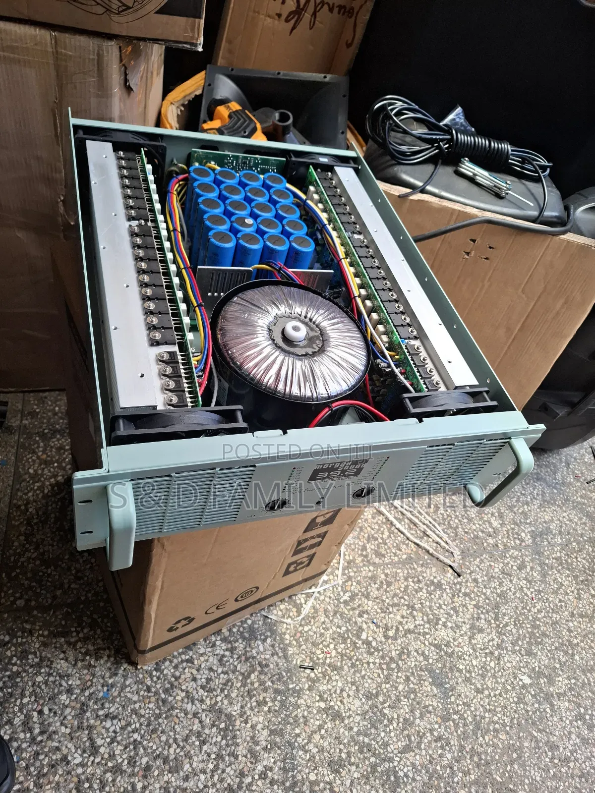 Morgan 39.9 Long Press Power Amplifier