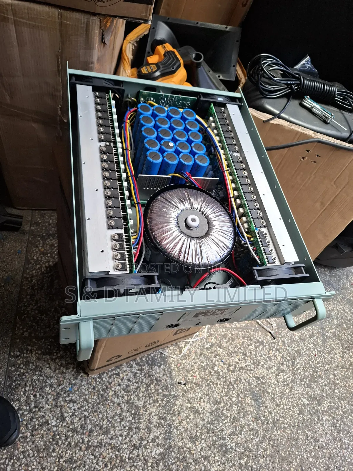 Morgan 39.9 Long Press Power Amplifier