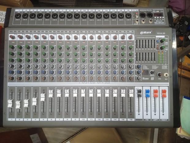 Omax YX16. 2D Equalizer 16 Channel - main view