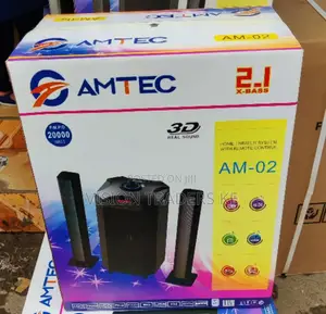 Amtec 2.1 Sound Bar System Speakers