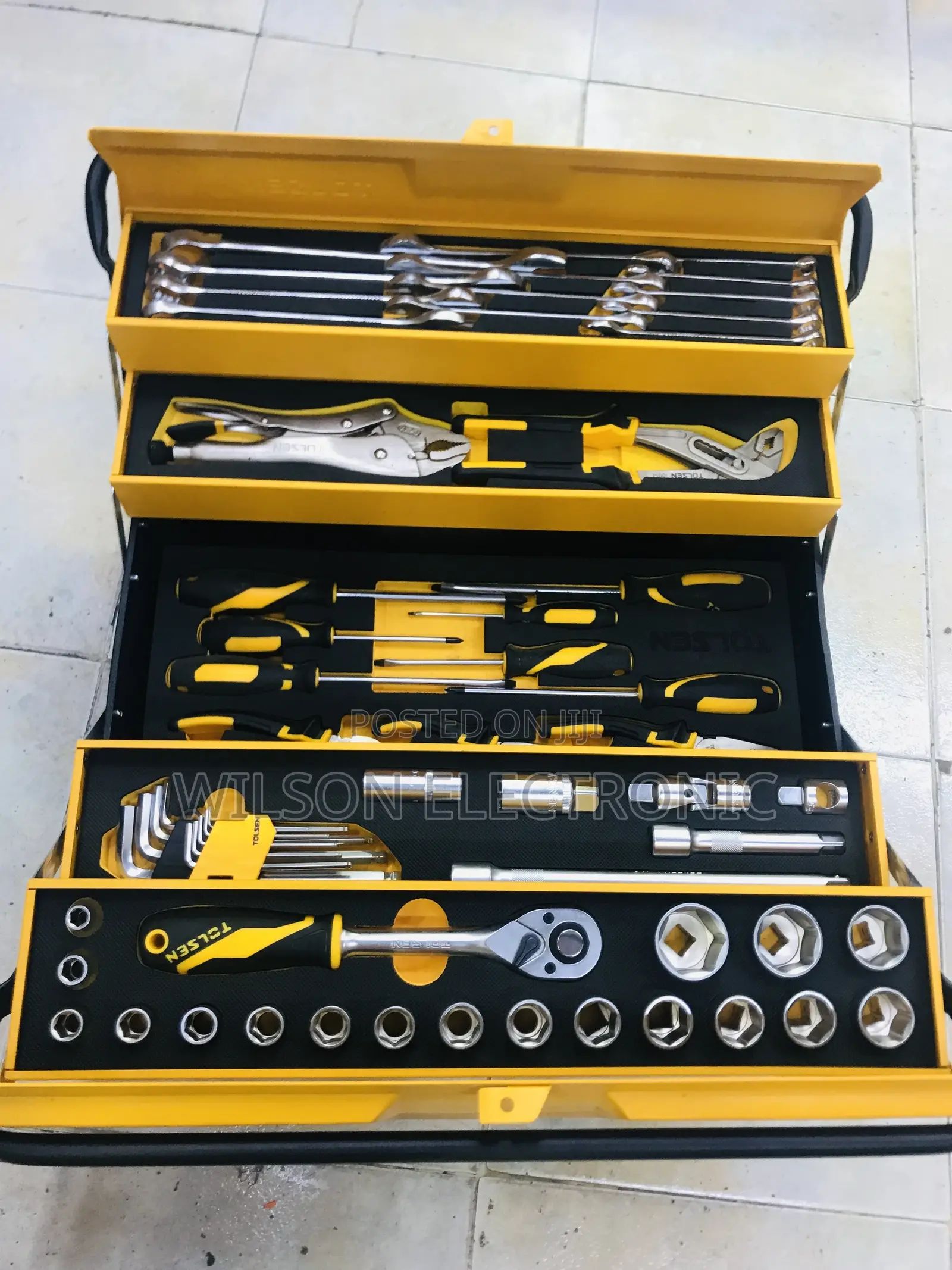 Mechanical Tool Box. 60pc